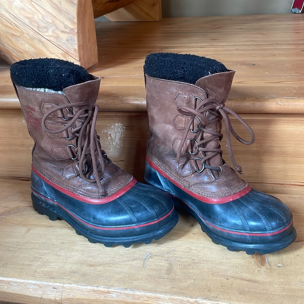 Sorrel Caribou winter pack boots women's size 8